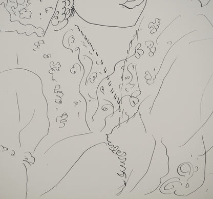 Henri MATISSE : Jeune mariée au voile - Lithographie signée