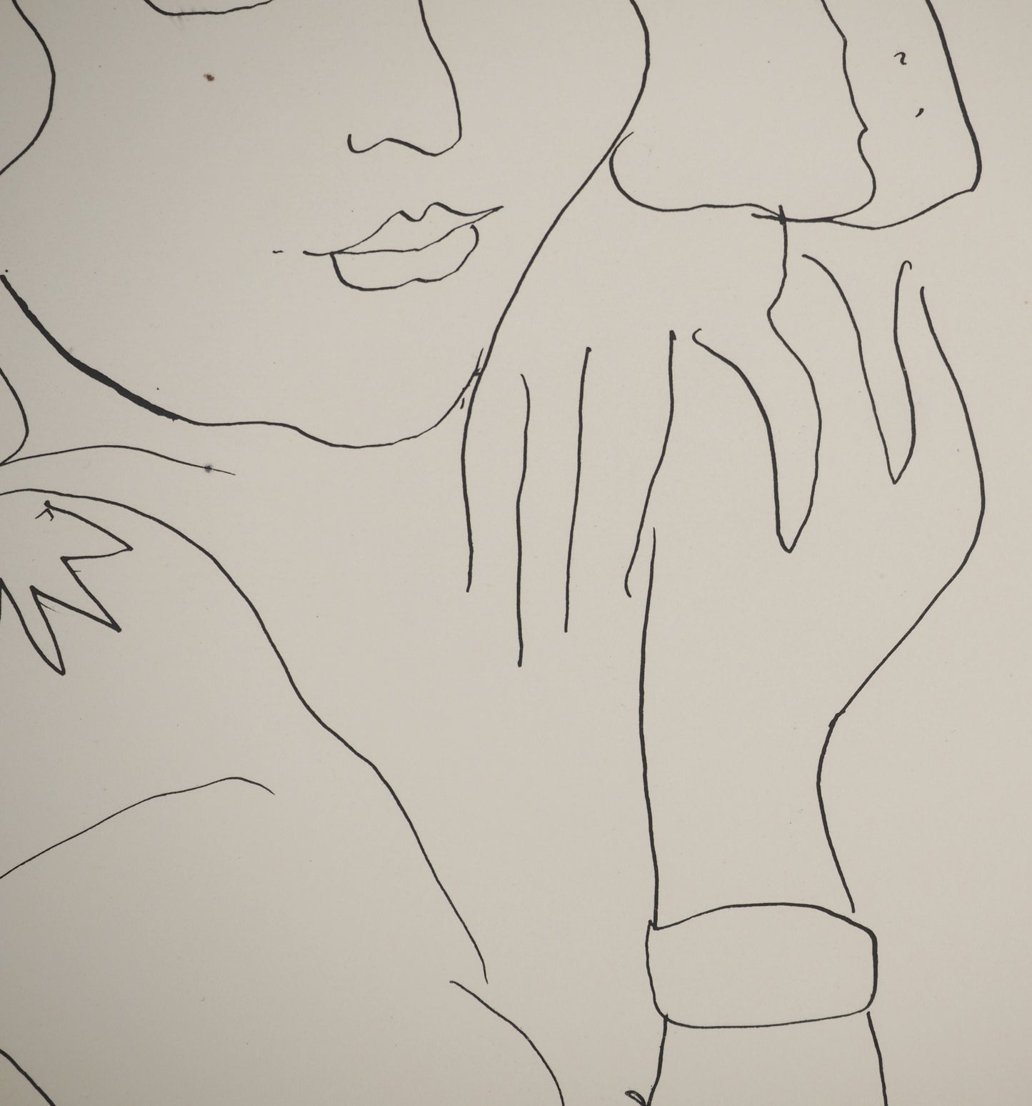 Henri MATISSE : Femme au regard tendre - Lithographie signée