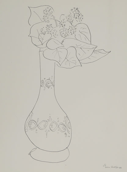 Henri MATISSE : Bouquet de fleurs estival - Lithographie signée