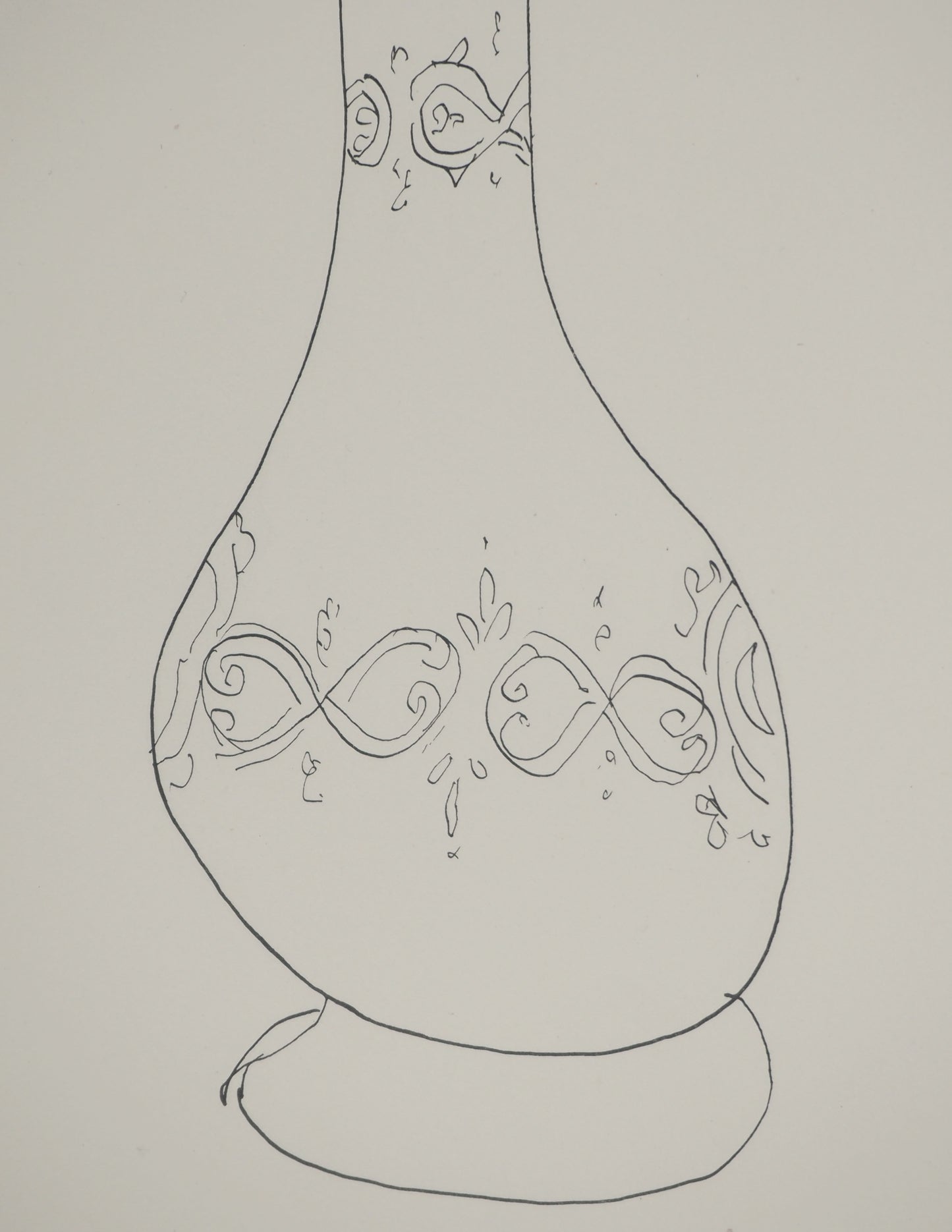 Henri MATISSE : Bouquet de fleurs estival - Lithographie signée