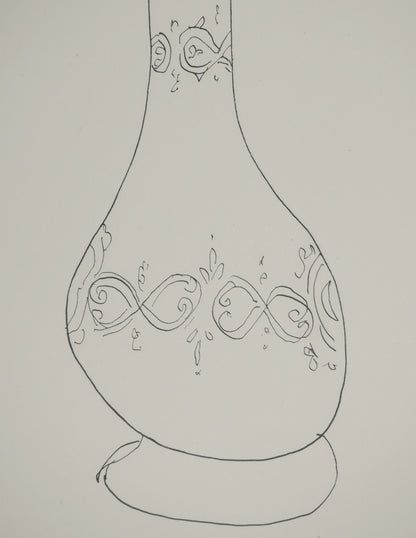 Henri MATISSE : Bouquet de fleurs estival - Lithographie signée