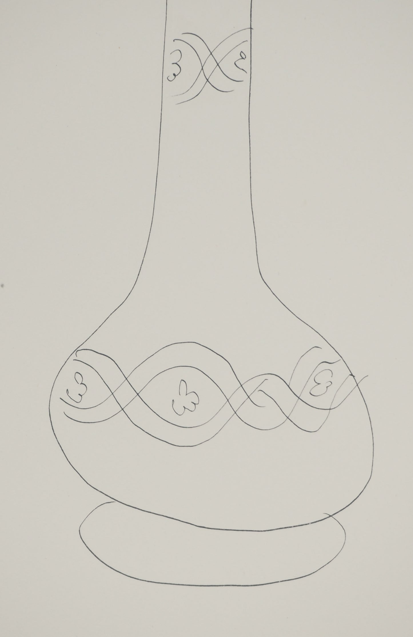 Henri MATISSE : Etude de bouquet de fleurs - Lithographie signée