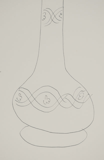 Henri MATISSE : Etude de bouquet de fleurs - Lithographie signée