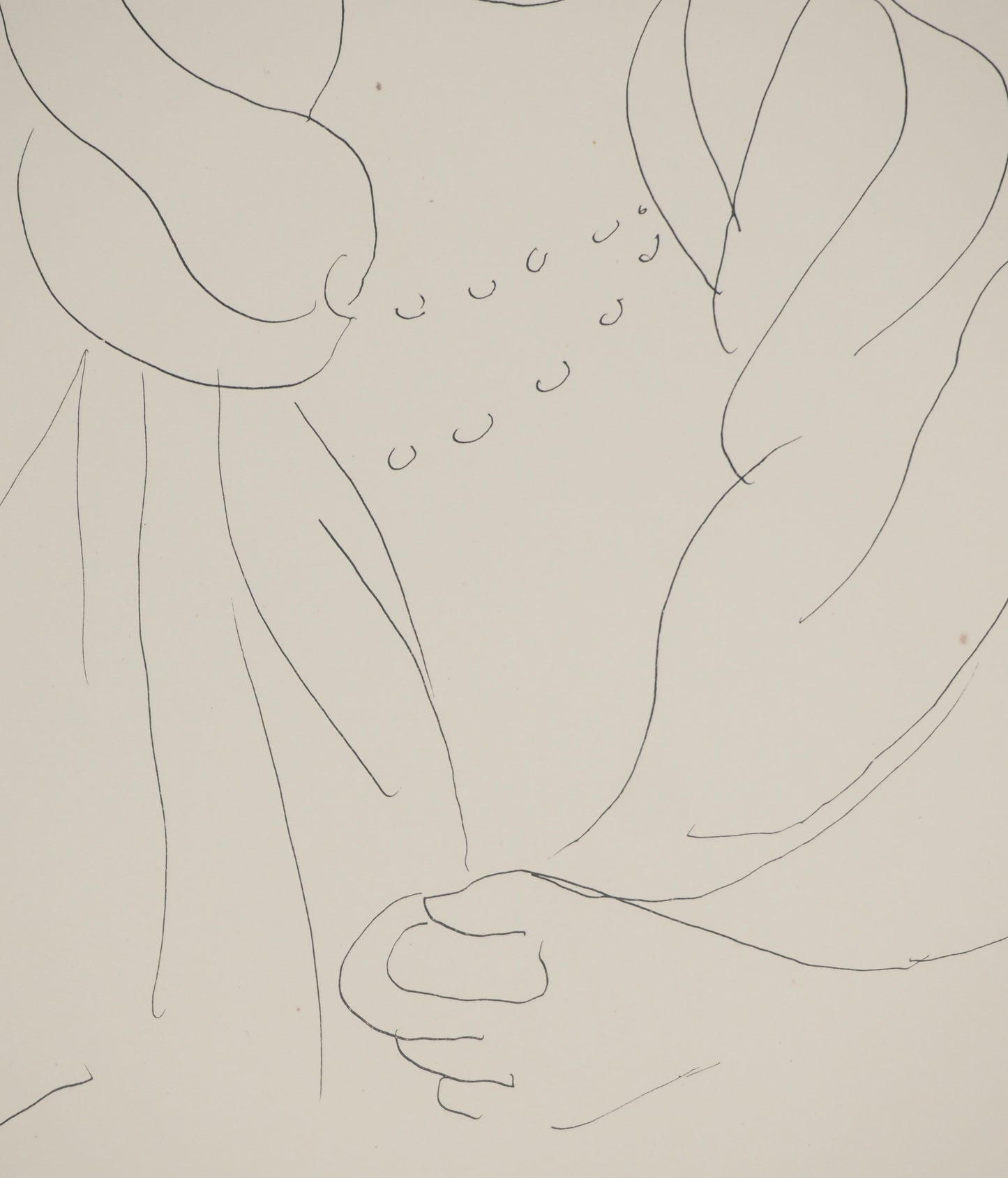 Henri MATISSE : Jeune femme au voile - Lithographie signée