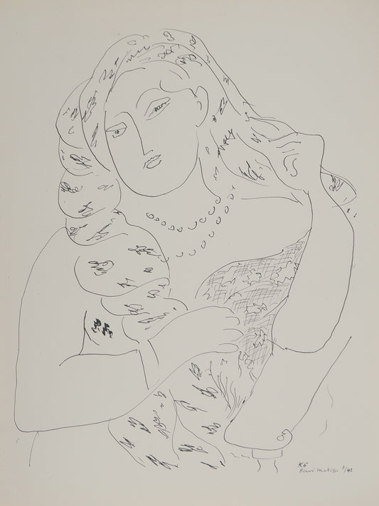 Henri MATISSE : Séductrice - Lithographie signée