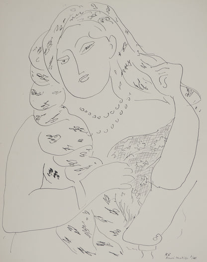 Henri MATISSE : Séductrice - Lithographie signée