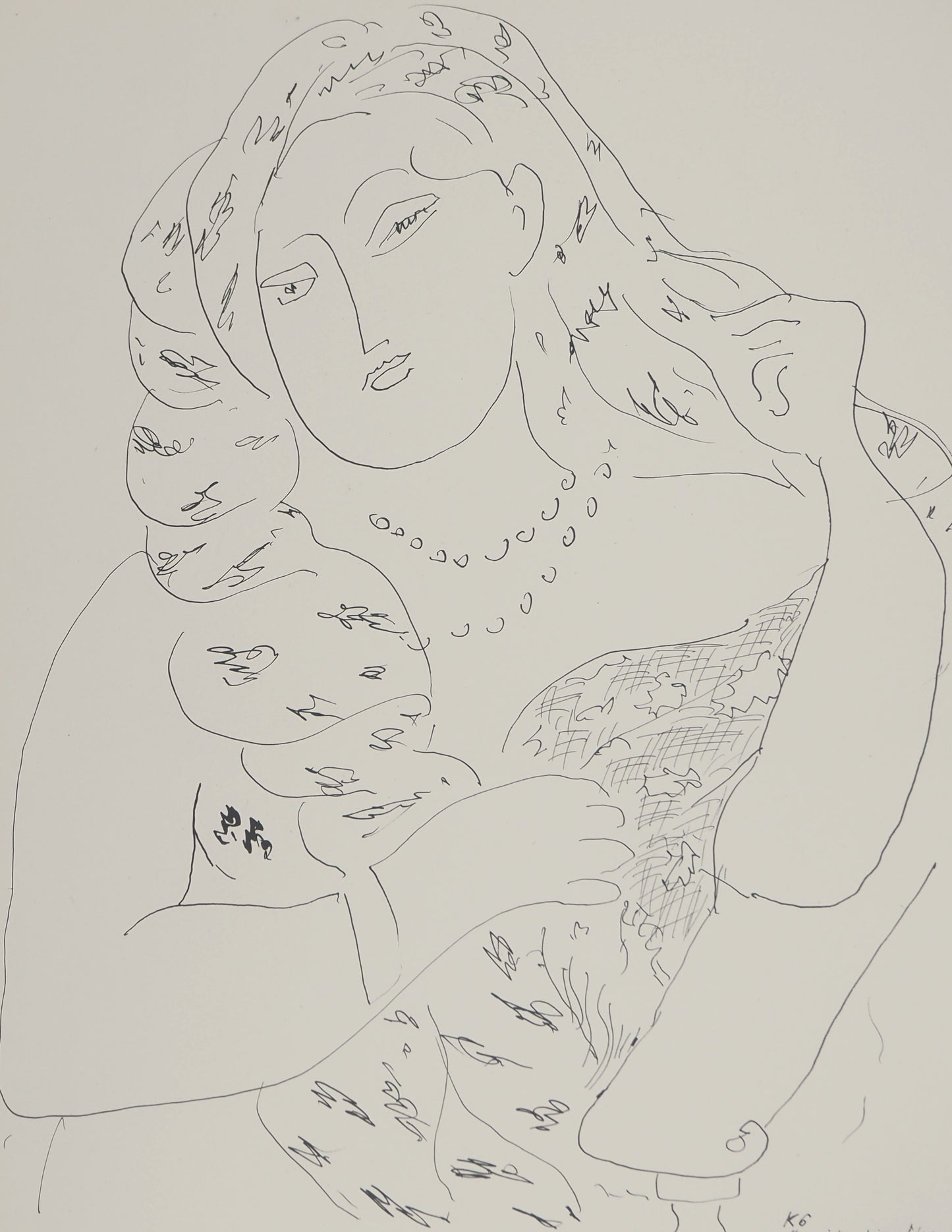 Henri MATISSE : Séductrice - Lithographie signée