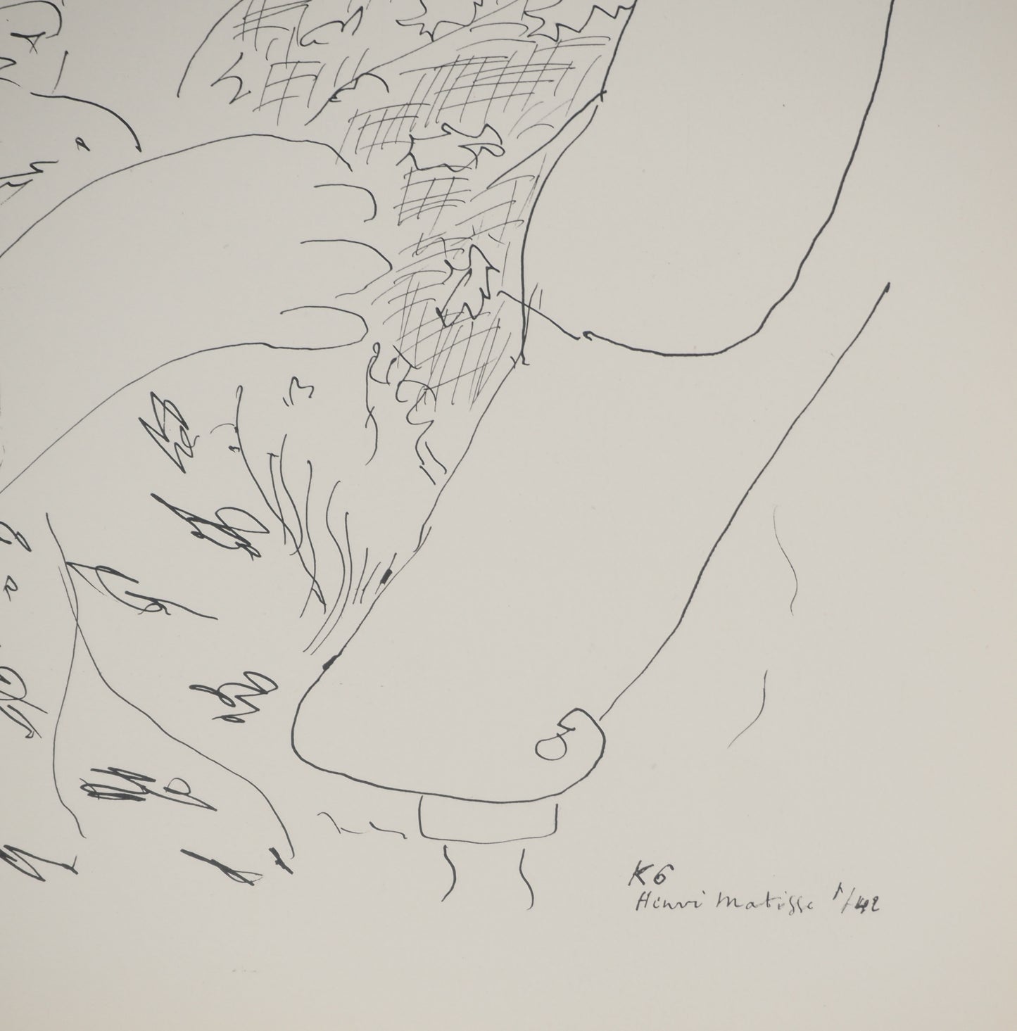 Henri MATISSE : Séductrice - Lithographie signée