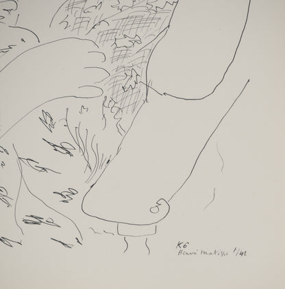 Henri MATISSE : Séductrice - Lithographie signée