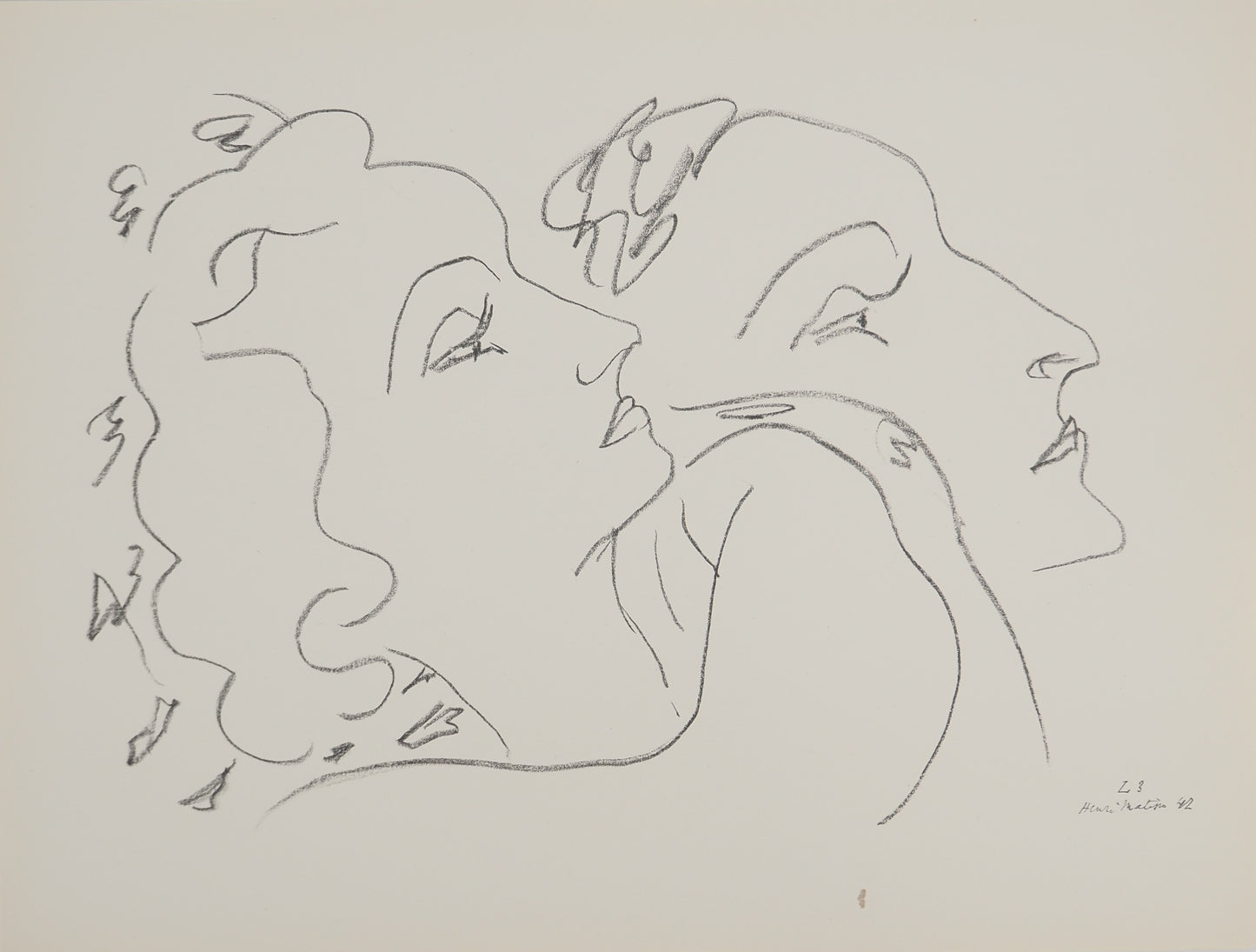 Henri MATISSE : Complicité - Lithographie signée