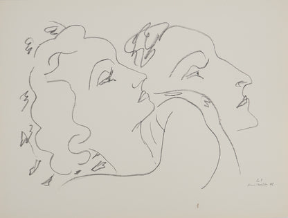 Henri MATISSE : Complicité - Lithographie signée