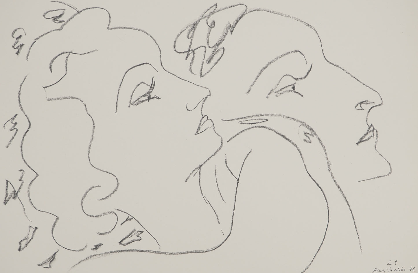 Henri MATISSE : Complicité - Lithographie signée