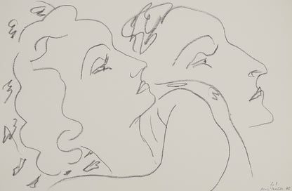 Henri MATISSE : Complicité - Lithographie signée