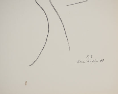 Henri MATISSE : Complicité - Lithographie signée
