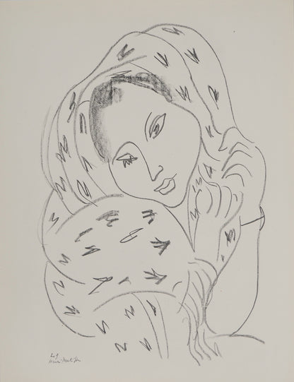 Henri MATISSE : L'ensorceleuse - Lithographie signée