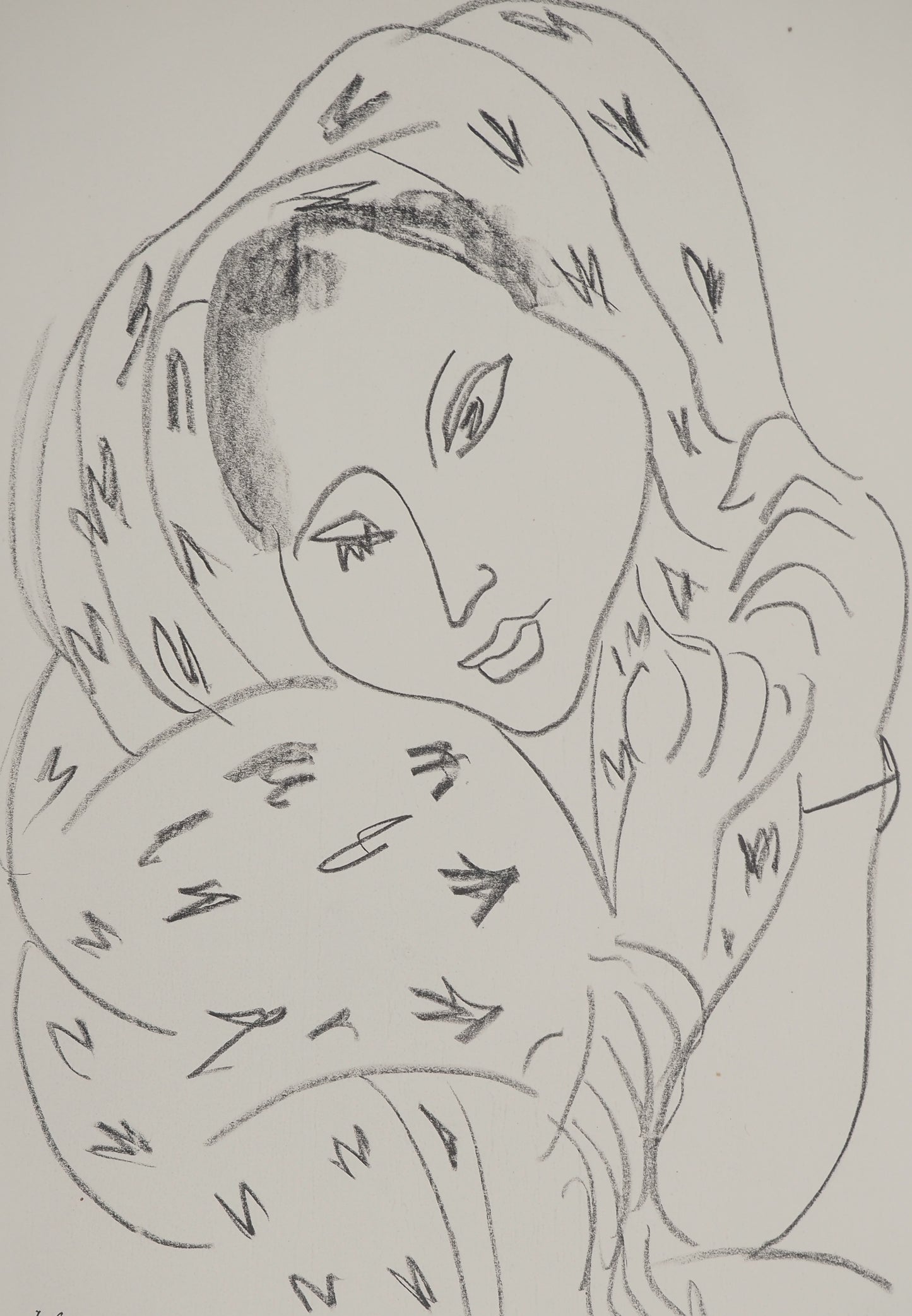 Henri MATISSE : L'ensorceleuse - Lithographie signée