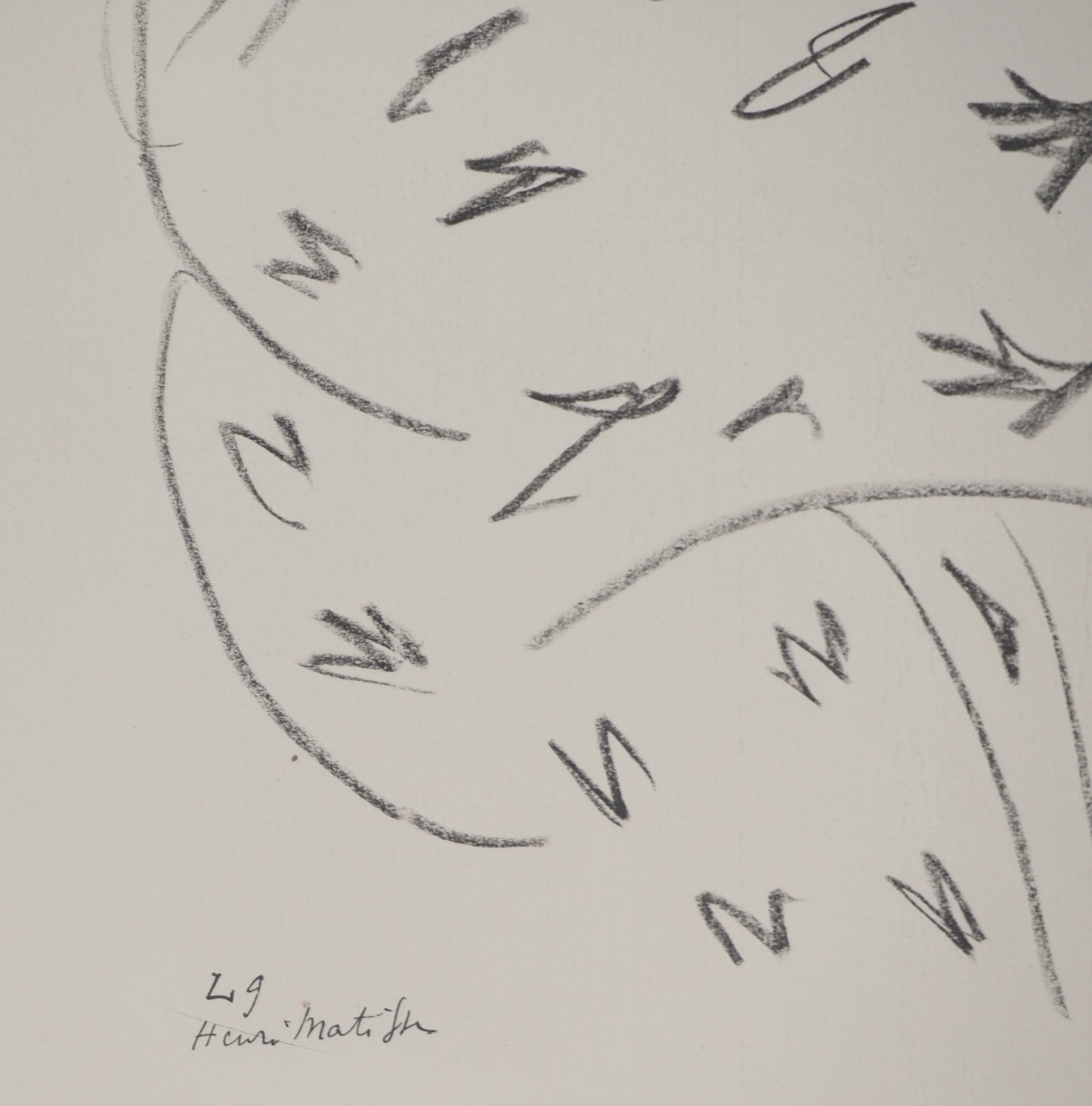Henri MATISSE : L'ensorceleuse - Lithographie signée