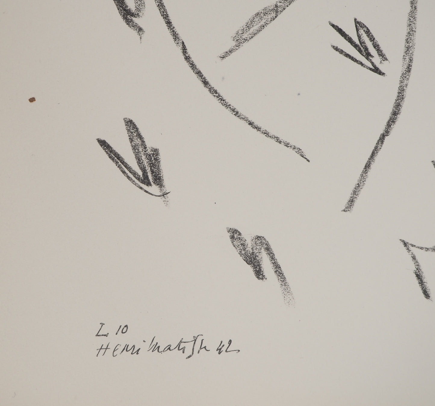 Henri MATISSE : Femme réservée - Lithographie signée