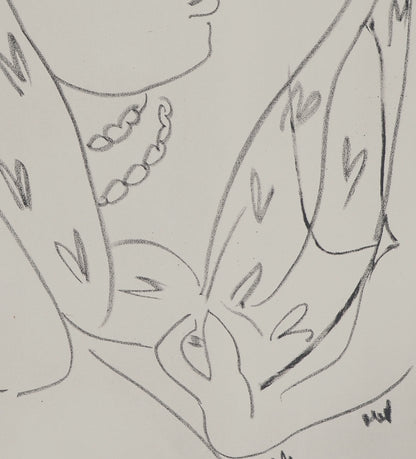 Henri MATISSE : Femme charmeuse - Lithographie signée