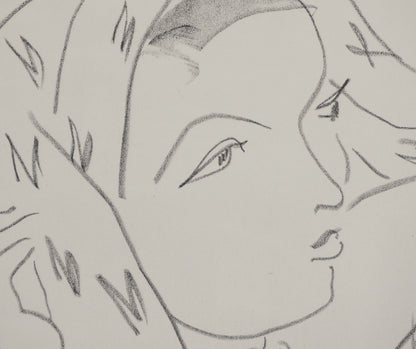Henri MATISSE : Femme charmeuse - Lithographie signée
