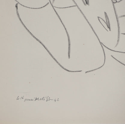 Henri MATISSE : Femme charmeuse - Lithographie signée