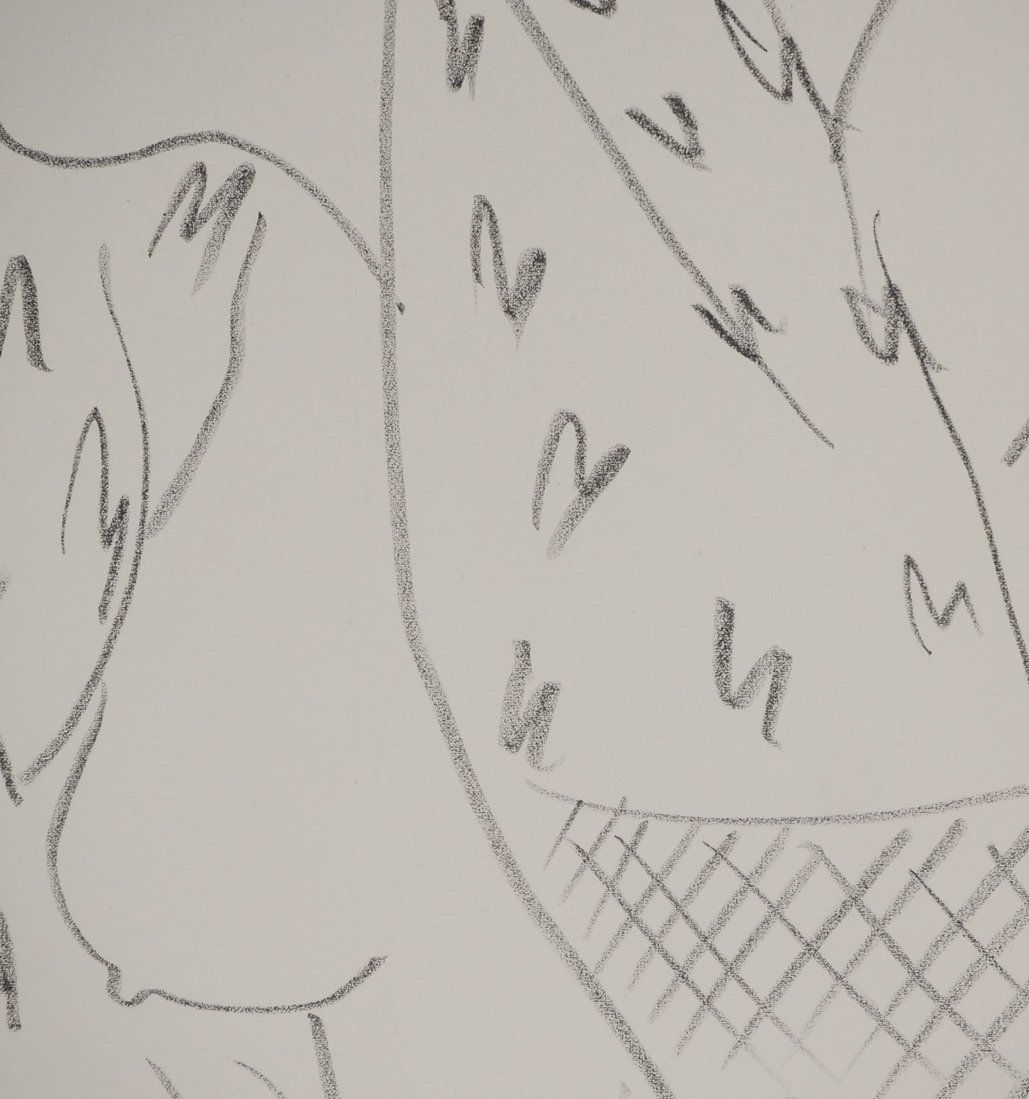 Henri MATISSE : Femme nue au voile - Lithographie signée