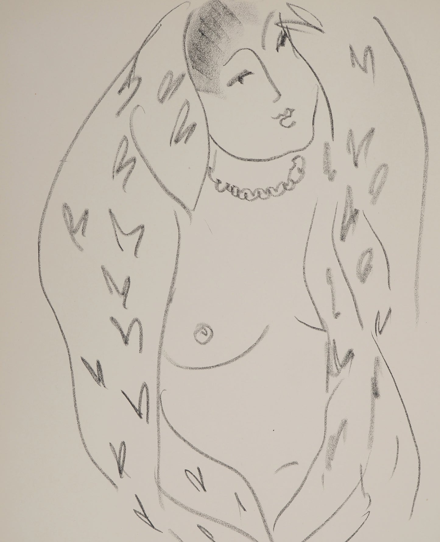 Henri MATISSE : Nue langoureuse - Lithographie signée