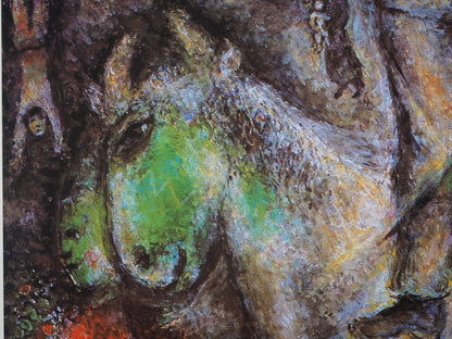 Marc CHAGALL : Le violoniste - Affiche originale signée