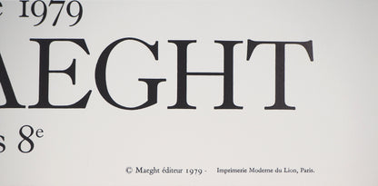 Marc CHAGALL : Le violoniste - Affiche originale signée