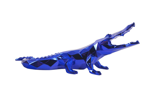 Richard ORLINSKI : Croco Spirit (Purple Edition) - Sculpture originale