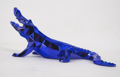 Richard ORLINSKI : Croco Spirit (Purple Edition) - Sculpture originale