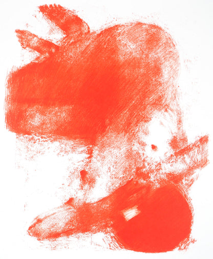 Claude GARACHE : Femme allongée - Lithographie