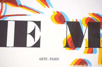 Pol BURY : Sculptures à cordes - Lithographie originale