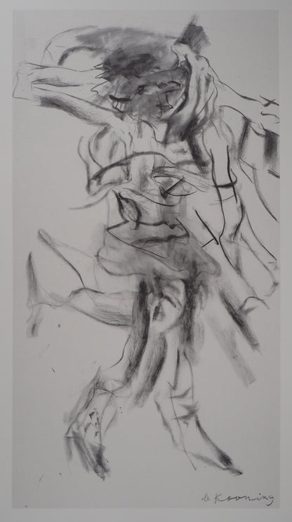 Willem DE KOONING : Femme dansante - Lithographie signée