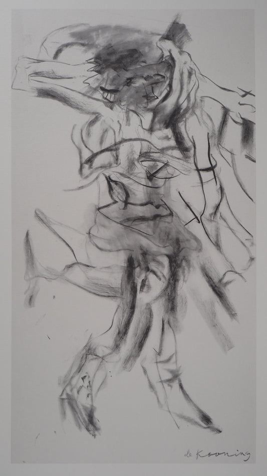 Willem DE KOONING : Femme dansante - Lithographie signée