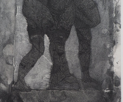 Auguste RODIN : Guerriers - Gravure