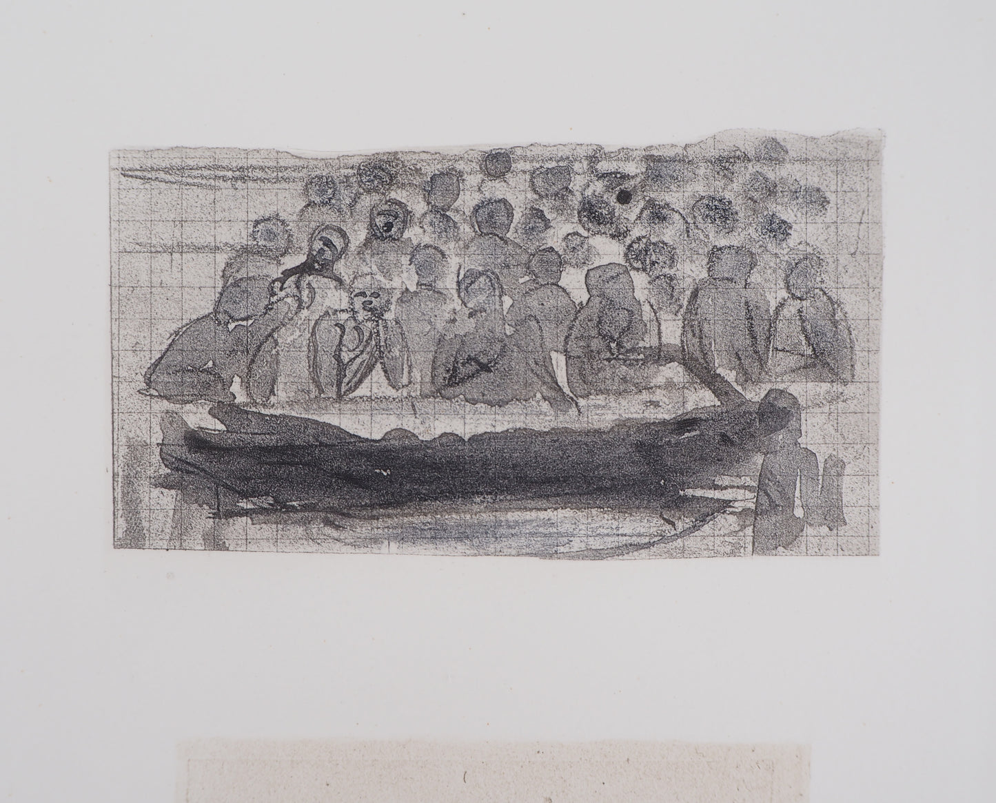 Auguste RODIN : Trois dessins - Gravure