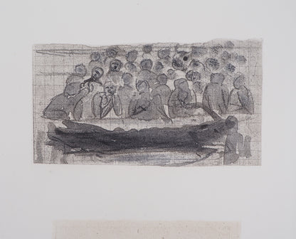 Auguste RODIN : Trois dessins - Gravure