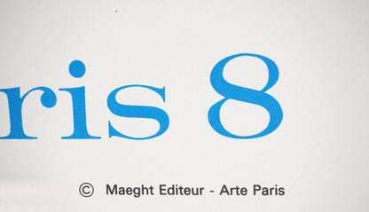 Saul STEINBERG : Galerie Maeght Expo 1973 - Affiche originale
