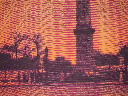 Pol BURY : Cinétisation - Lithographie originale