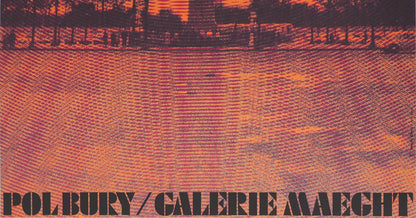 Pol BURY : Cinétisation - Lithographie originale