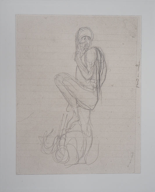 Auguste RODIN : Ugolin - Gravure