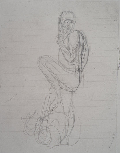 Auguste RODIN : Ugolin - Gravure