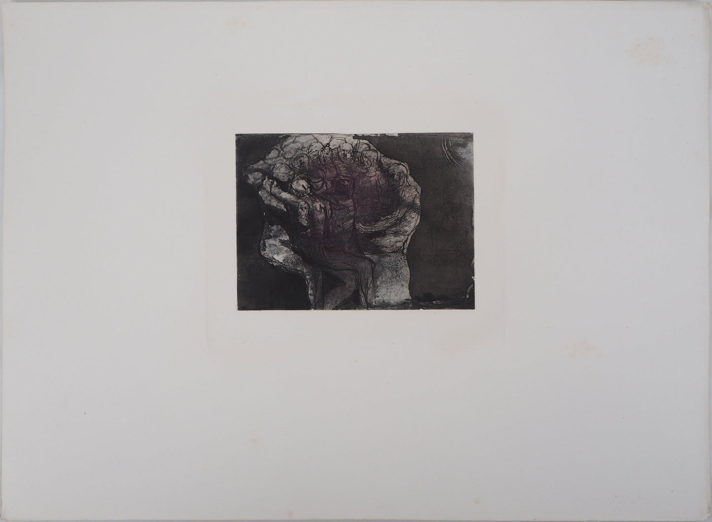 Auguste RODIN : La création - Gravure