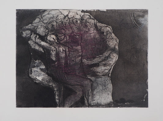 Auguste RODIN : La création - Gravure