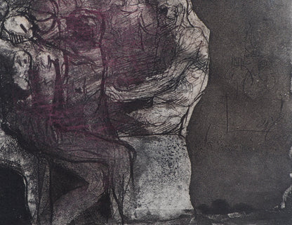 Auguste RODIN : La création - Gravure