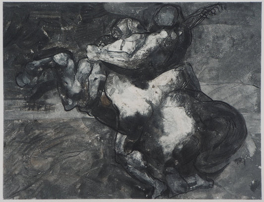 Auguste RODIN : La force et la ruse - Gravure