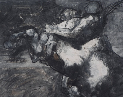 Auguste RODIN : La force et la ruse - Gravure