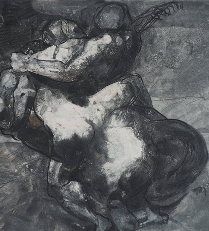 Auguste RODIN : La force et la ruse - Gravure