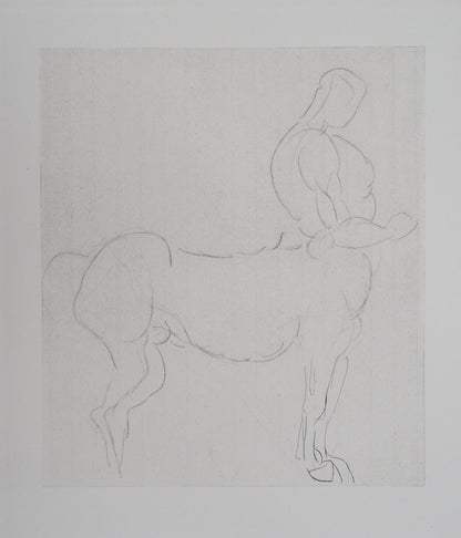 Auguste RODIN : Centaure - Gravure